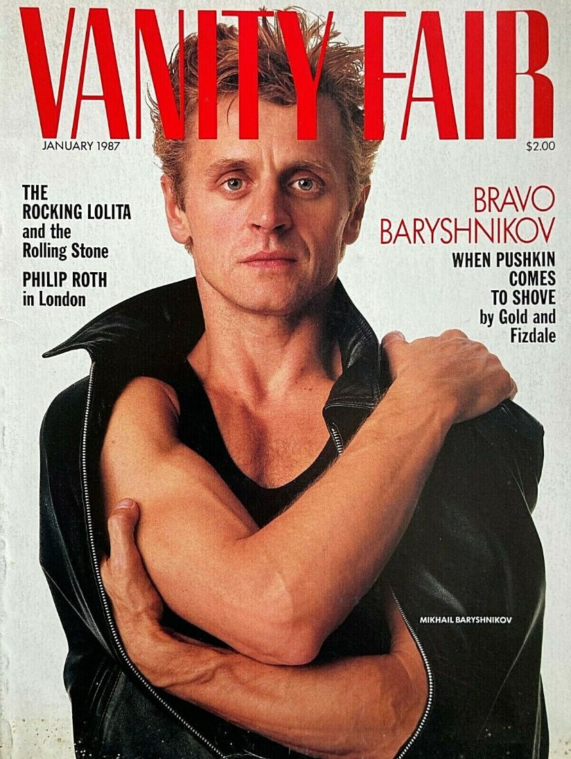 VANITY FAIR magazine side cover Issue 317  January 1987