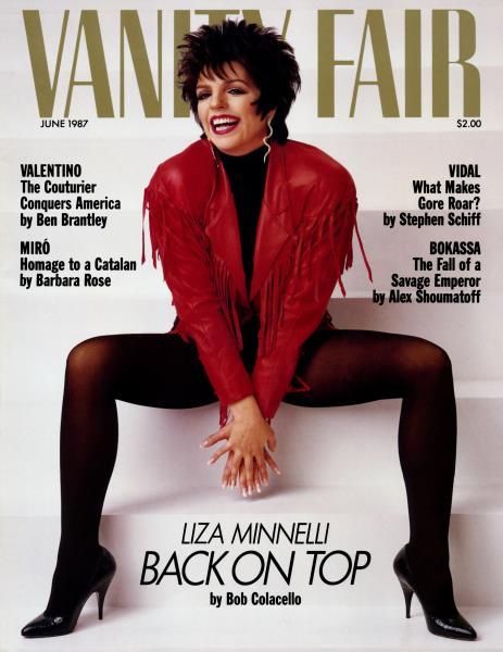 VANITY FAIR magazine side cover Issue 322  June 1987