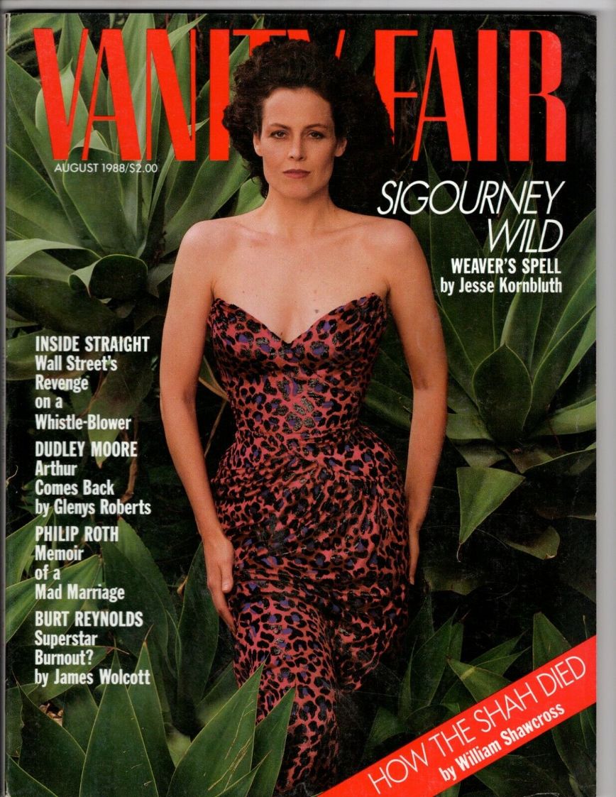 VANITY FAIR magazine side cover Issue 336  August 1988