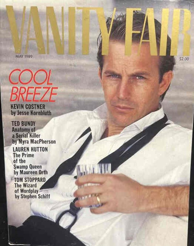 VANITY FAIR magazine side cover Issue 345  May 1989