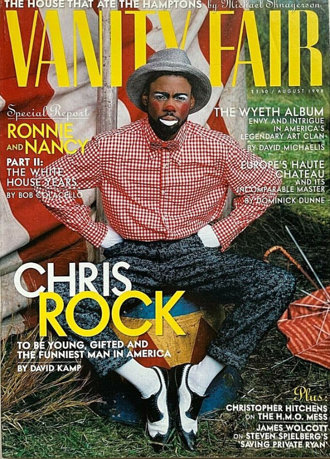 VANITY FAIR magazine side cover Issue 456  August 1998
