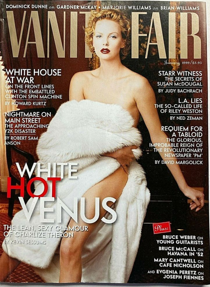 VANITY FAIR magazine side cover Issue 461  January 1999