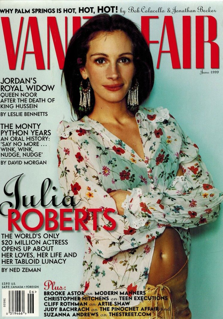 VANITY FAIR magazine side cover Issue 466  June 1999