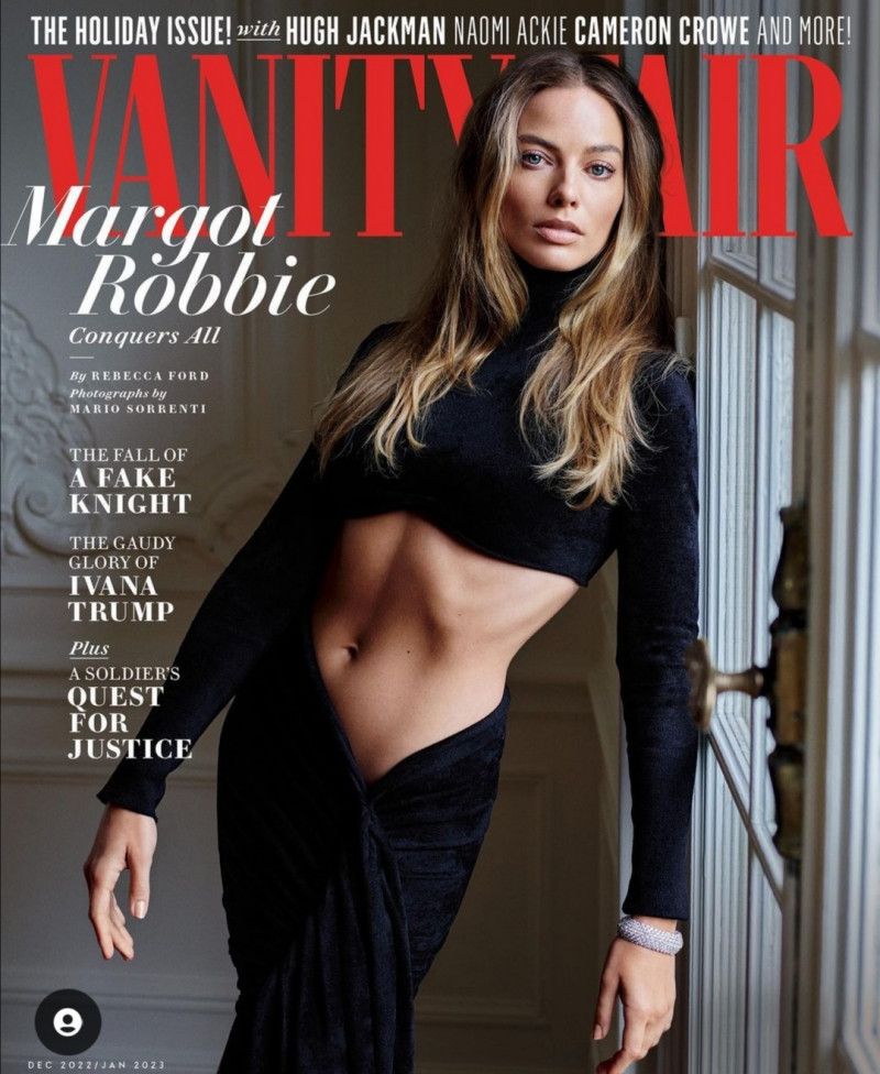 VANITY FAIR magazine side cover  December 2022