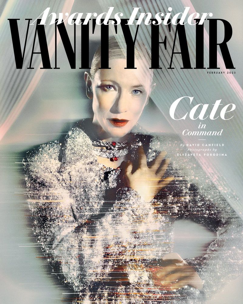 VANITY FAIR magazine side cover  Special  February 2023