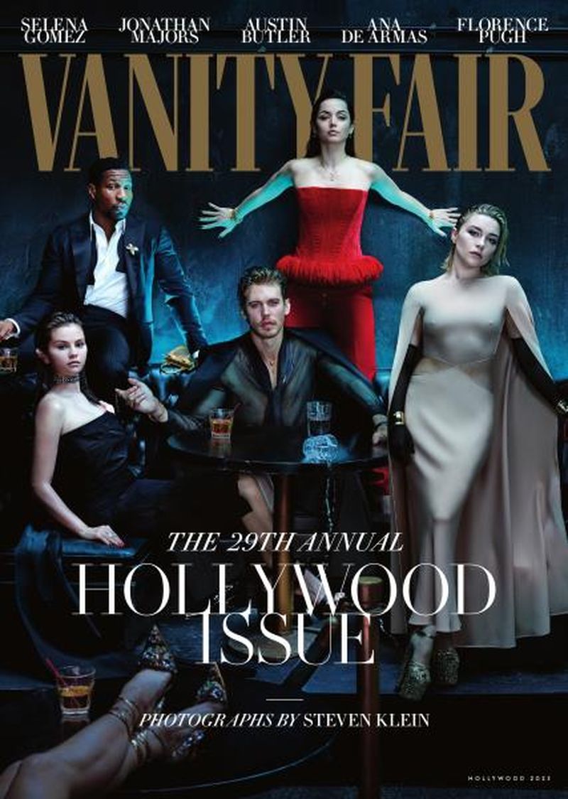 VANITY FAIR magazine side cover  March 2023