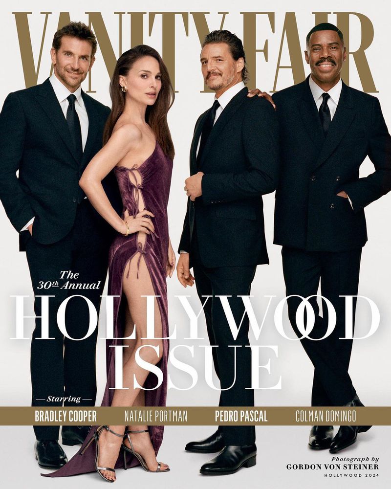 VANITY FAIR magazine side cover  March 2024