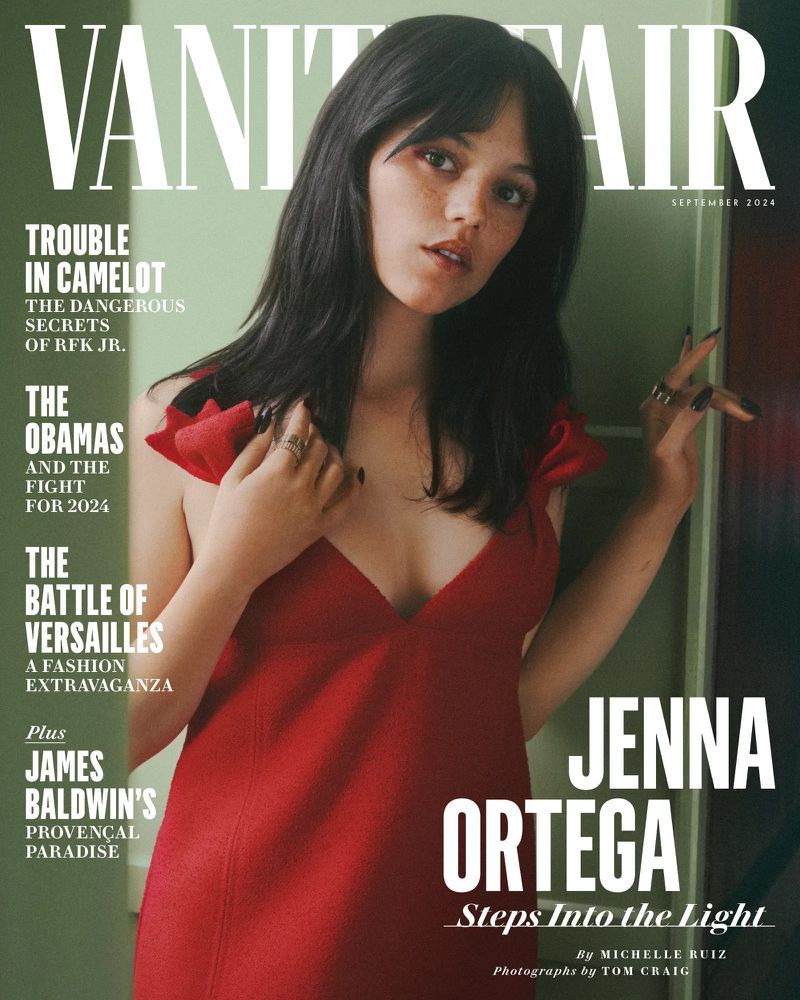 VANITY FAIR magazine side cover  September 2024