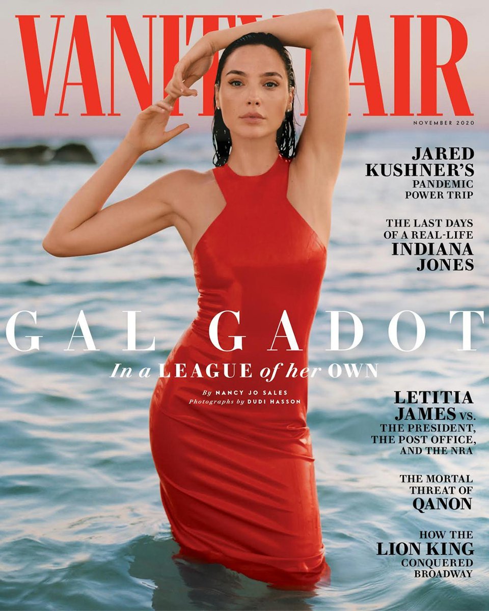 VANITY FAIR magazine side cover  November 2020