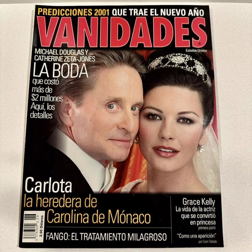 VANIDADES (Mex) magazine side cover  August 2000