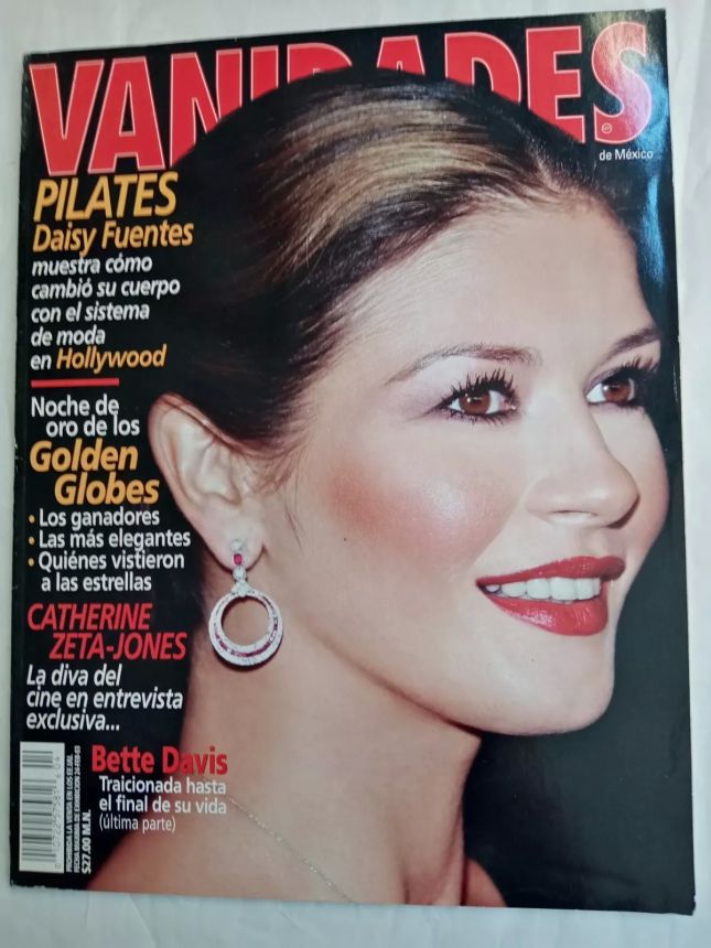 VANIDADES (Mex) magazine side cover  February 2003