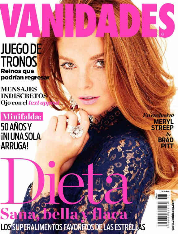 VANIDADES (Mex) magazine side cover 30 December 2014