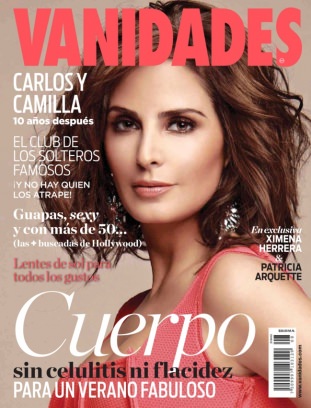 VANIDADES (Mex) magazine side cover 9 April 2015