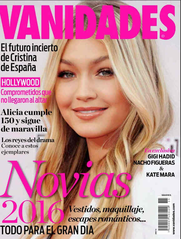 VANIDADES (Mex) magazine side cover 15 July 2015