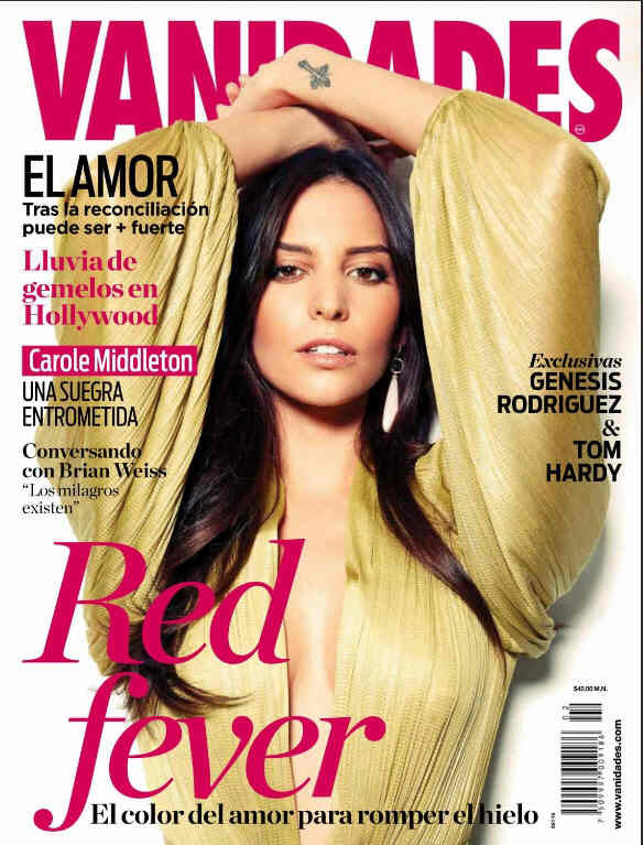 VANIDADES (Mex) magazine side cover 13 January 2016