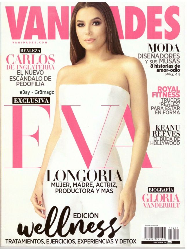 VANIDADES (Mex) magazine side cover 25 July 2019