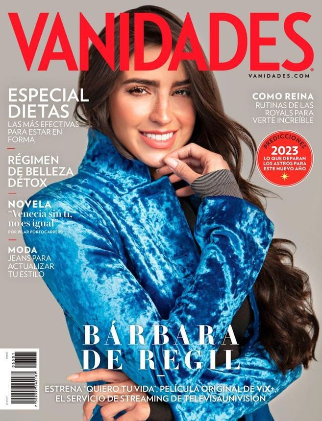 VANIDADES (Mex) magazine side cover 23 January 2023