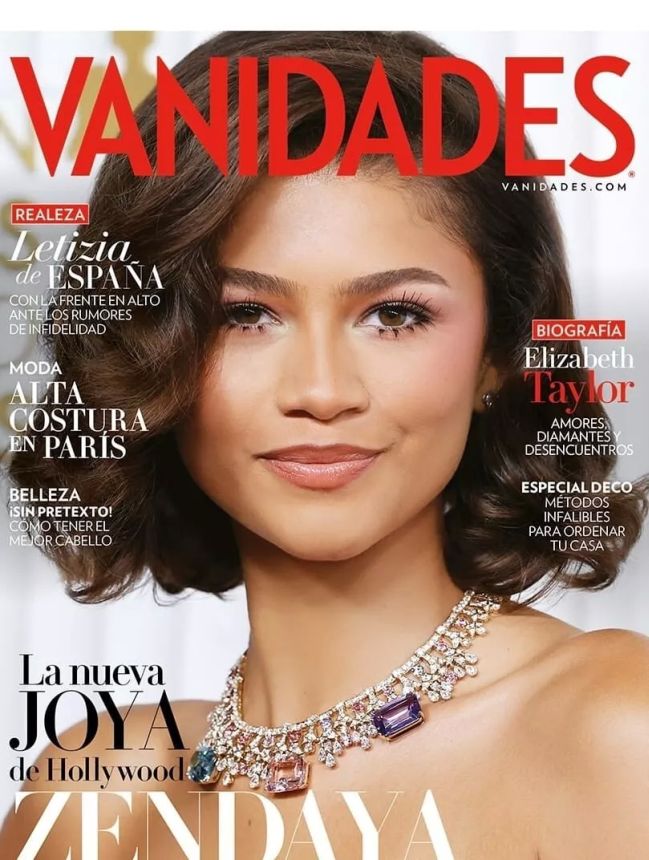 VANIDADES (Mex) magazine side cover  March 2024