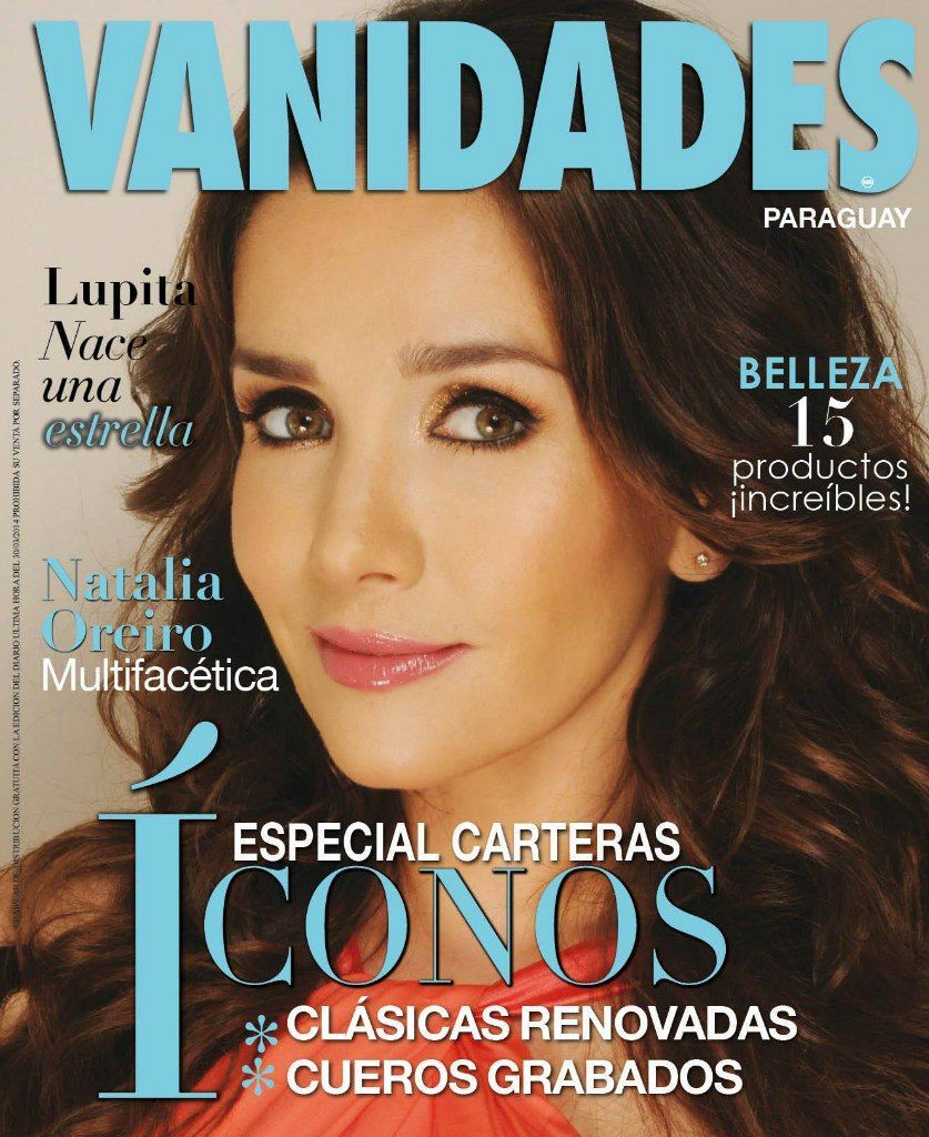 VANIDADES PARAGUAY magazine side cover 30 March 2014
