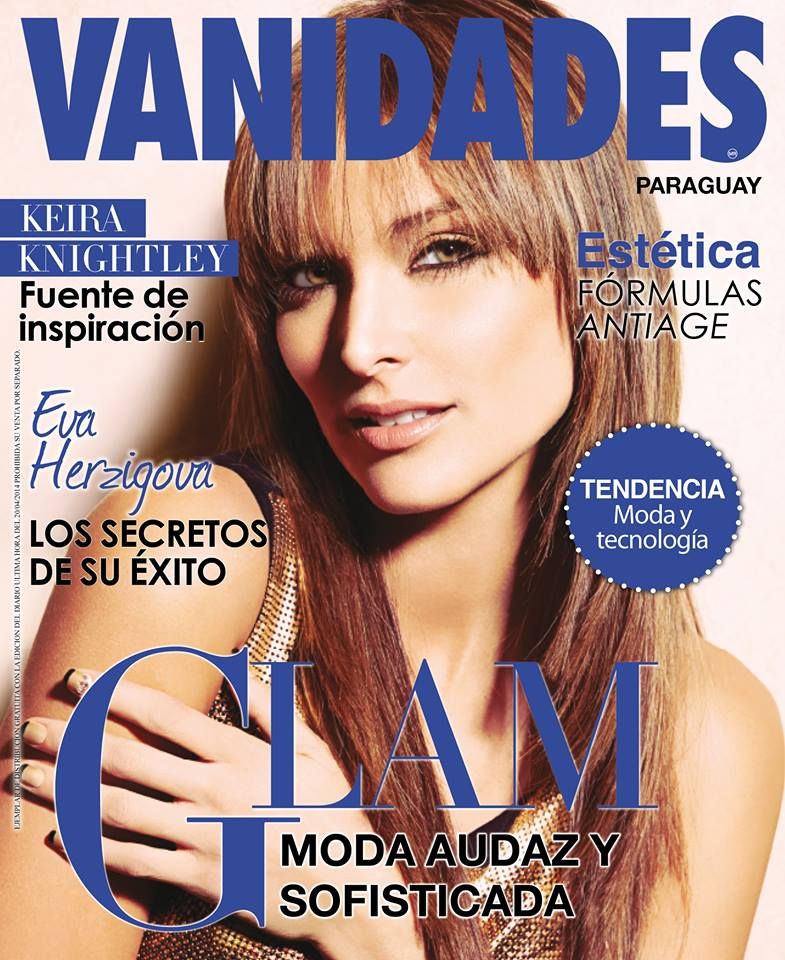 VANIDADES PARAGUAY magazine side cover 20 April 2014