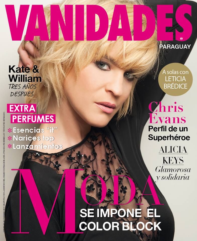 VANIDADES PARAGUAY magazine side cover 27 April 2014