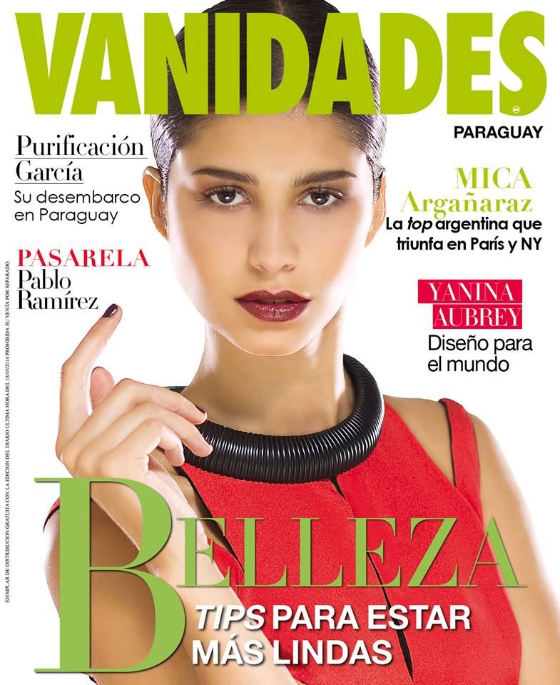 VANIDADES PARAGUAY magazine side cover 18 May 2014