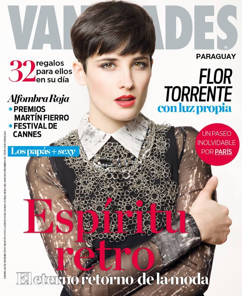 VANIDADES PARAGUAY magazine side cover 5 June 2014