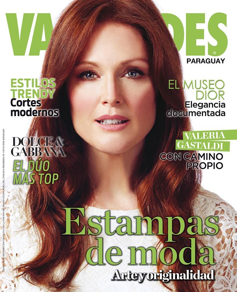 VANIDADES PARAGUAY magazine side cover 29 June 2014