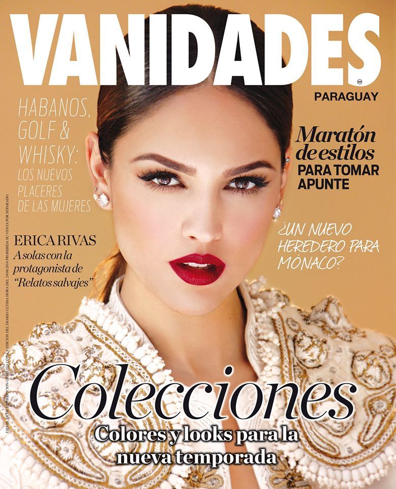 VANIDADES PARAGUAY magazine side cover 24 August 2014