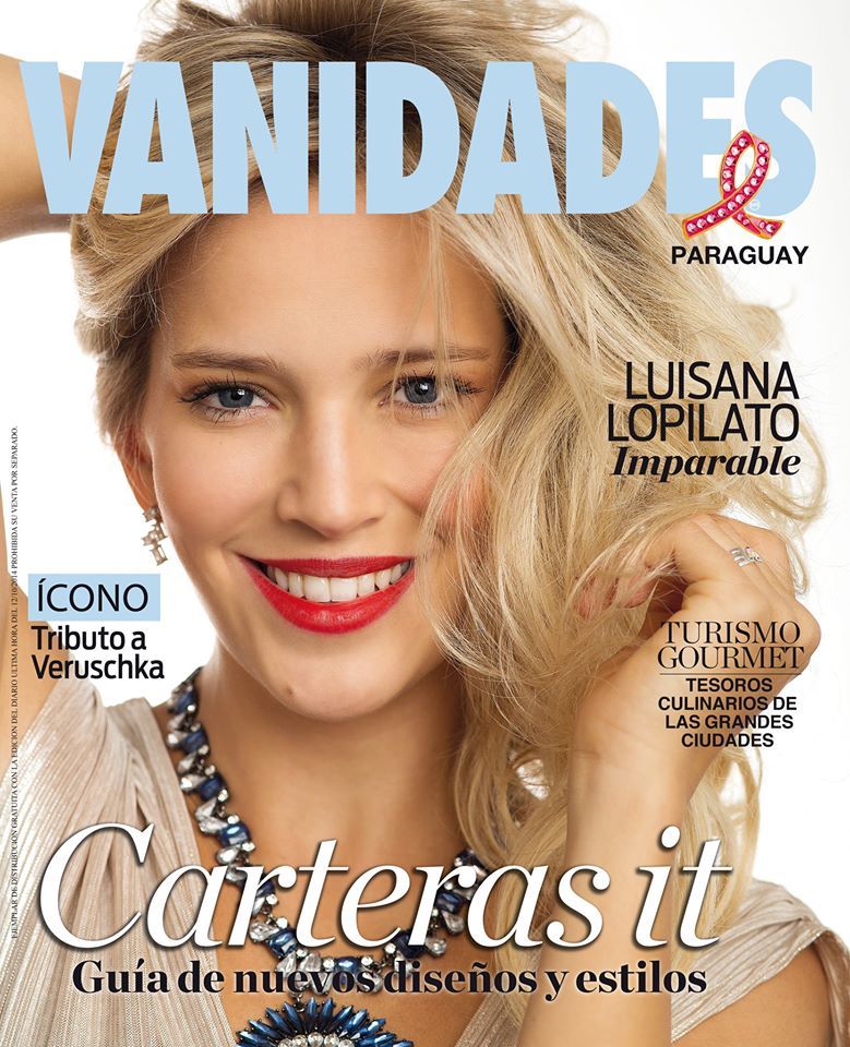 VANIDADES PARAGUAY magazine side cover 12 October 2014