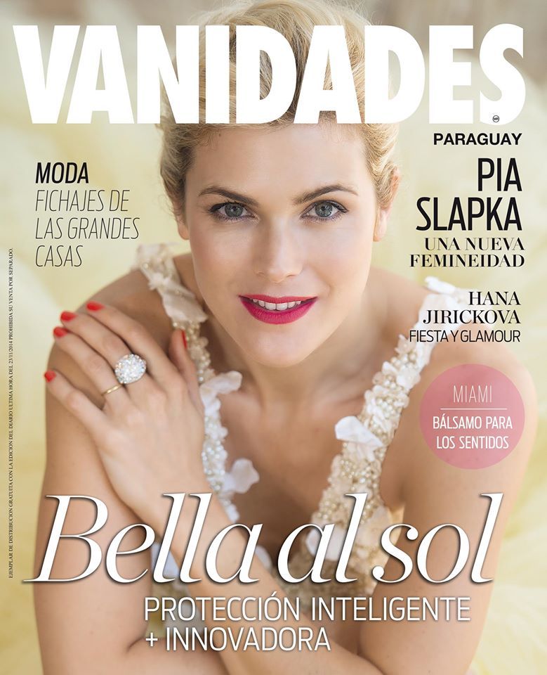 VANIDADES PARAGUAY magazine side cover 23 November 2014