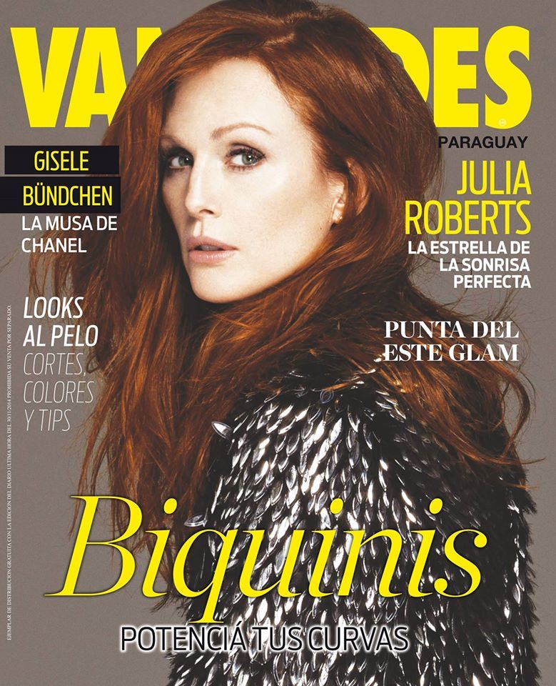 VANIDADES PARAGUAY magazine side cover 30 November 2014