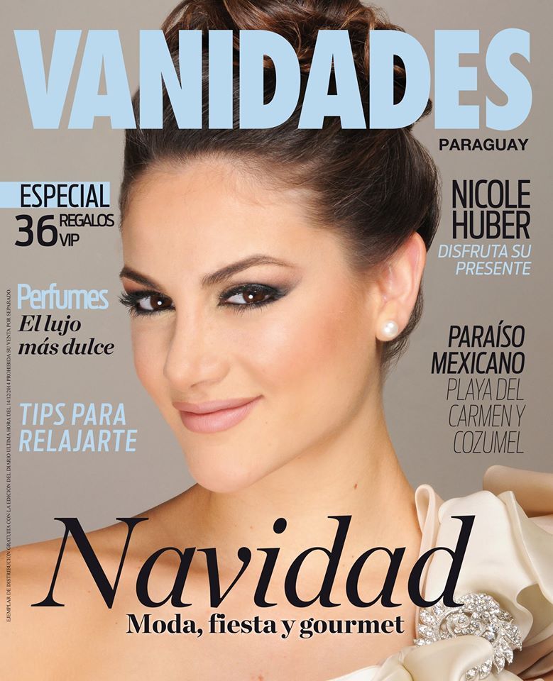VANIDADES PARAGUAY magazine side cover 14 December 2014