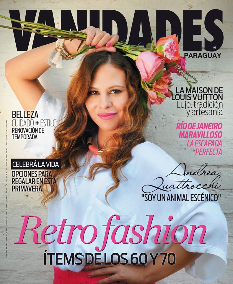 VANIDADES PARAGUAY magazine side cover 17 September 2015