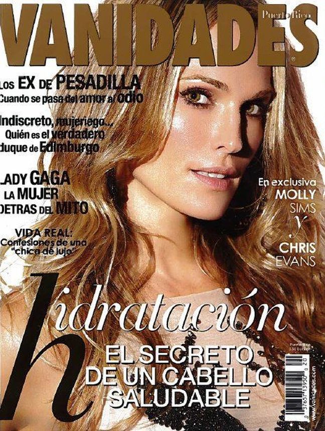 VANIDADES PUERTO RICO magazine side cover 15 September 2011