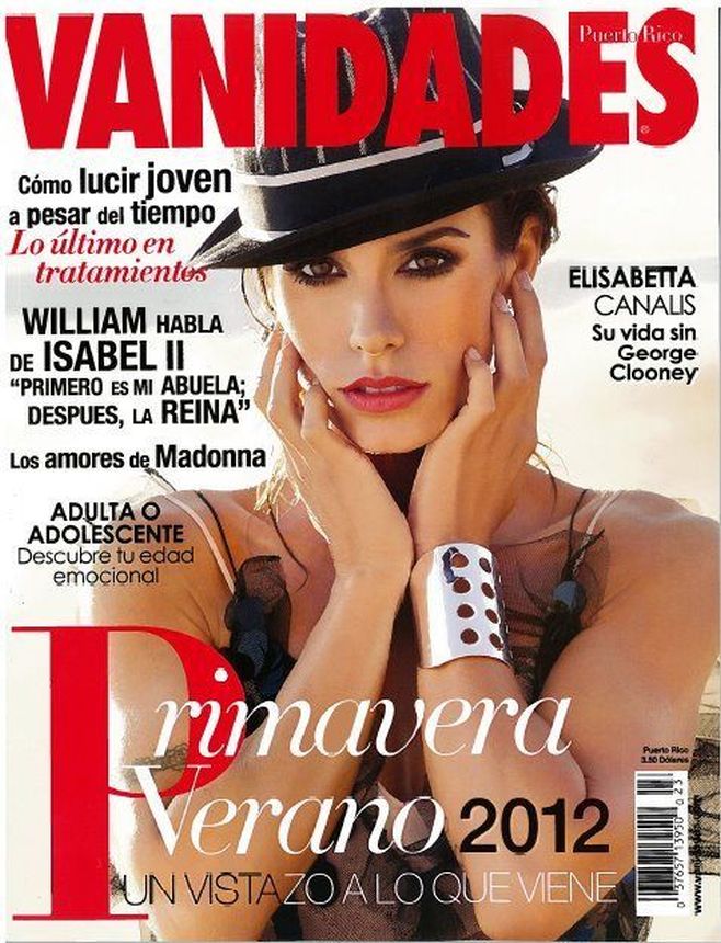 VANIDADES PUERTO RICO magazine side cover 1 November 2011