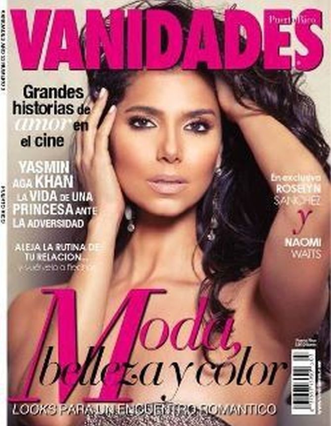 VANIDADES PUERTO RICO magazine side cover 1 February 2012