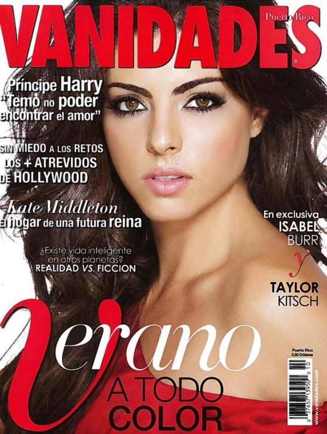 VANIDADES PUERTO RICO magazine side cover 15 April 2012