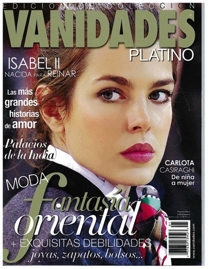 VANIDADES PUERTO RICO magazine side cover 15 May 2012