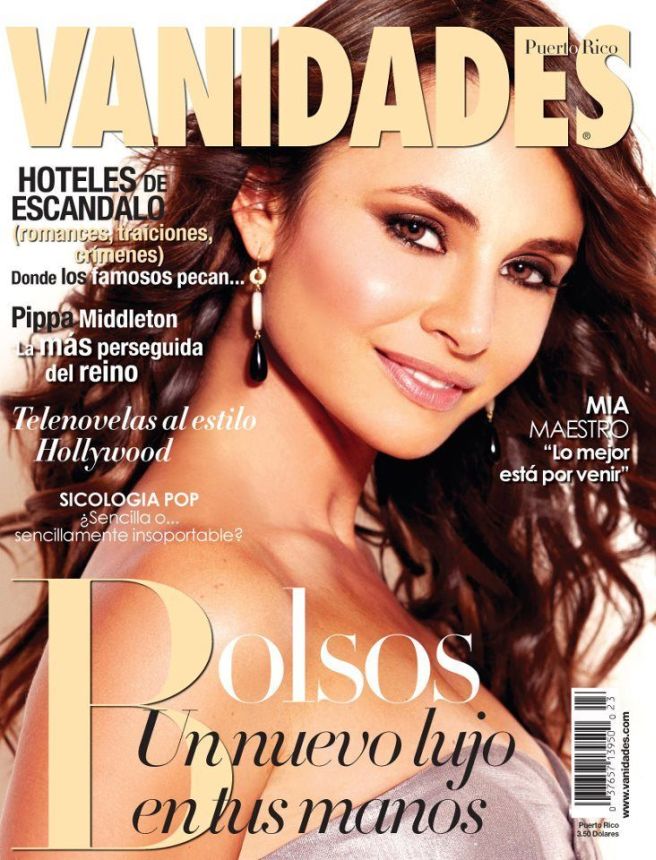 VANIDADES PUERTO RICO magazine side cover 15 October 2012
