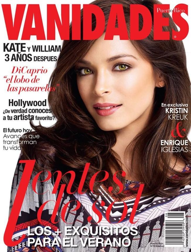 VANIDADES PUERTO RICO magazine side cover  April 2014