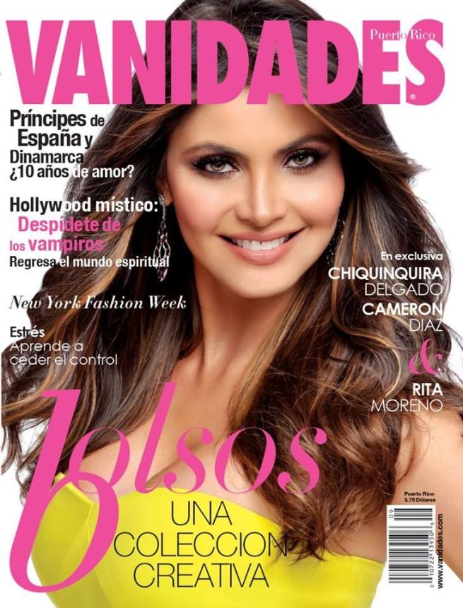 VANIDADES PUERTO RICO magazine side cover 16 April 2014