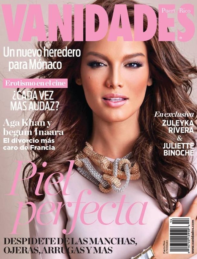 VANIDADES PUERTO RICO magazine side cover 27 July 2014