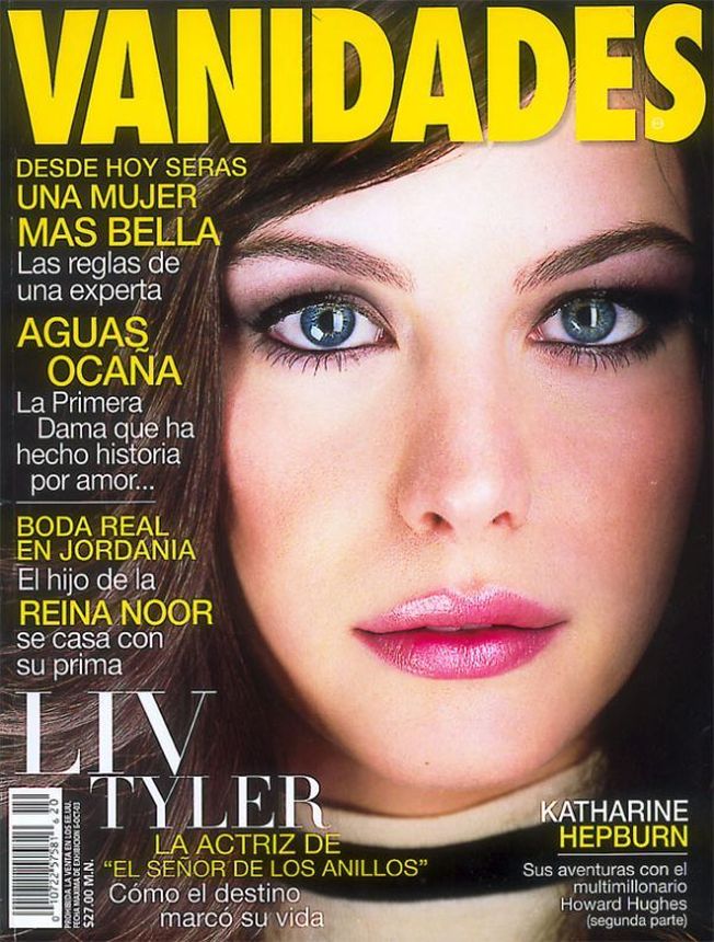 VANIDADES SPAIN magazine side cover   2001
