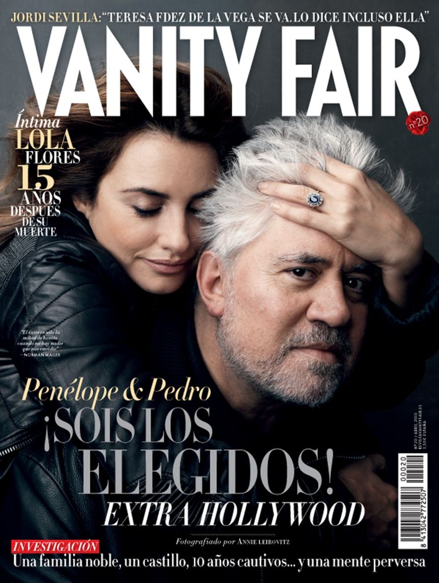 VANITY FAIR (Spain) magazine side cover Issue 20 April 2010