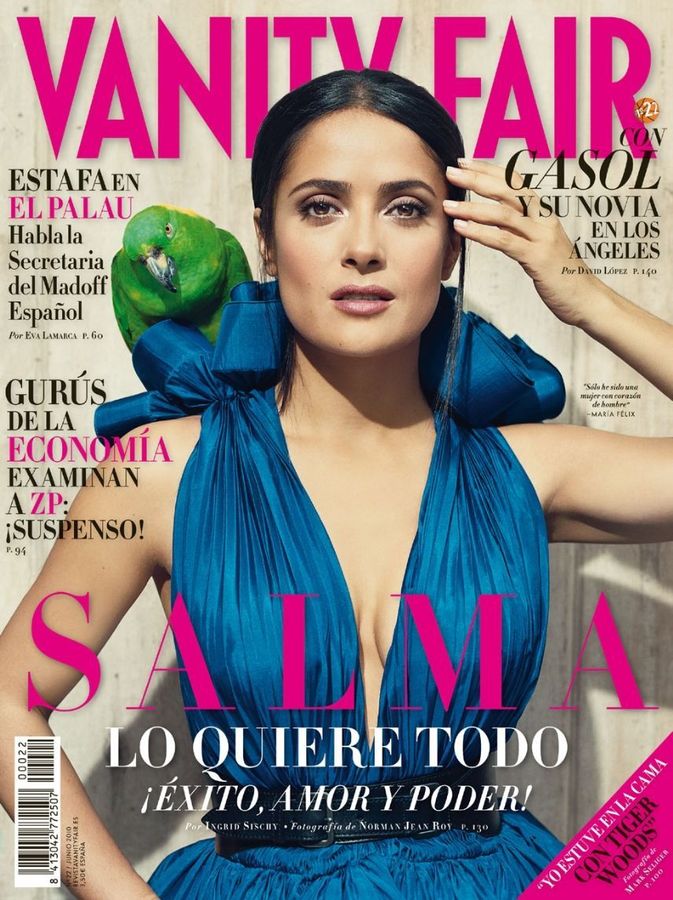 VANITY FAIR (Spain) magazine side cover Issue 22 June 2010