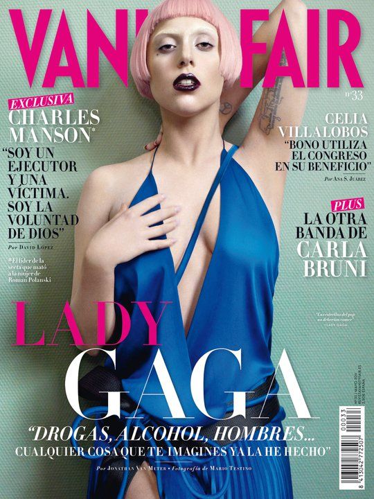VANITY FAIR (Spain) magazine side cover Issue 33 May 2011