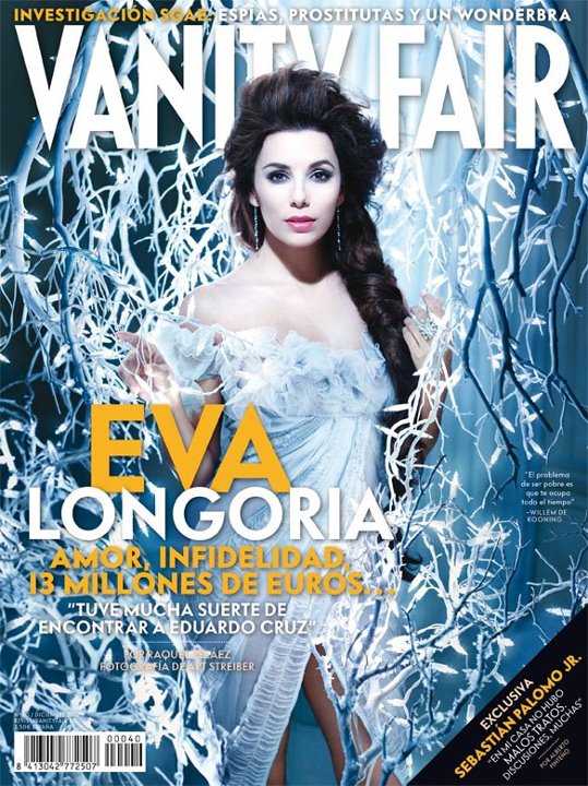 VANITY FAIR (Spain) magazine side cover Issue 40 December 2011
