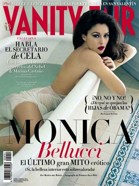 VANITY FAIR (Spain) magazine side cover Issue 54 February 2013