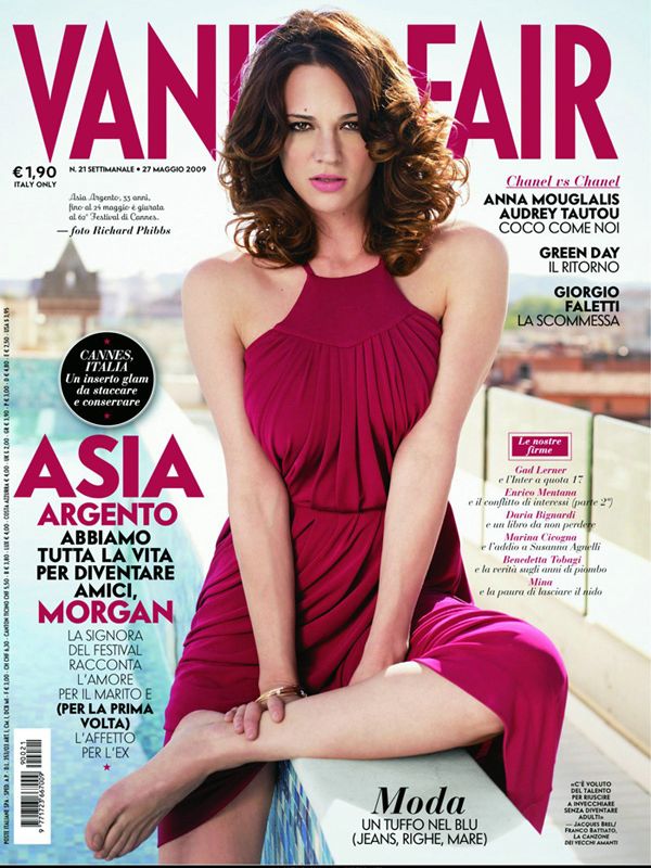 VANITY FAIR (Italy) magazine side cover Issue 21 27 May 2009